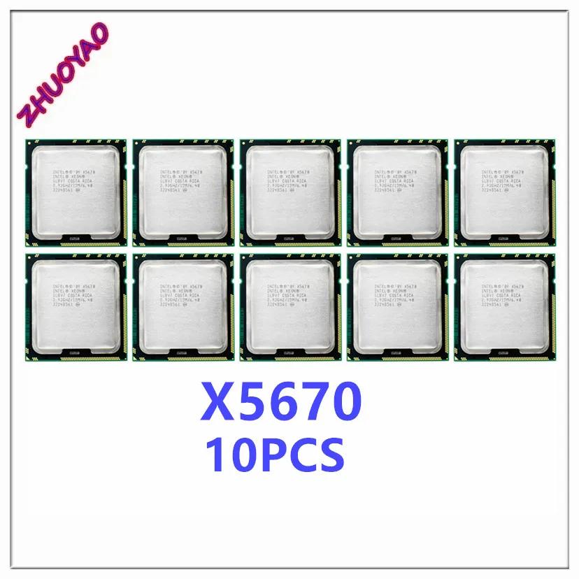 6 ھ 12  CPU μ, X5670, 2.933 GHz, 12M, 95W, LGA 1366, 10 